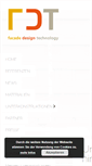 Mobile Screenshot of fdt-gmbh.at